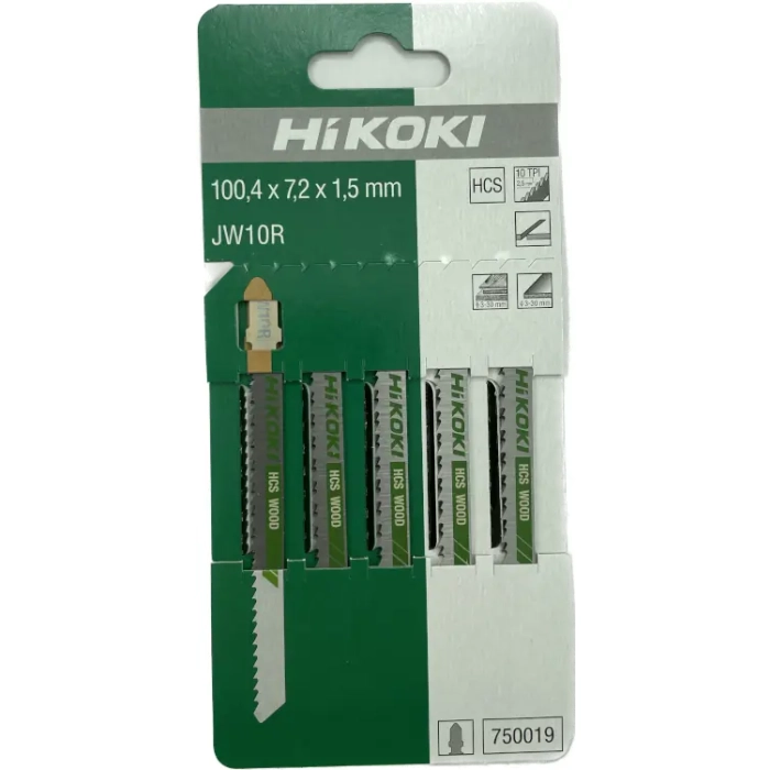 brzeszczoty do wyrzynarki 5 szt. JW10R - T101BR HiKOKI 750019